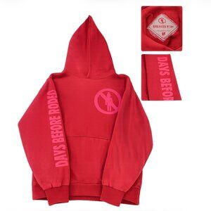 Days Before Rodeo Red Graphic Hoodie Size M Travis Scott Era